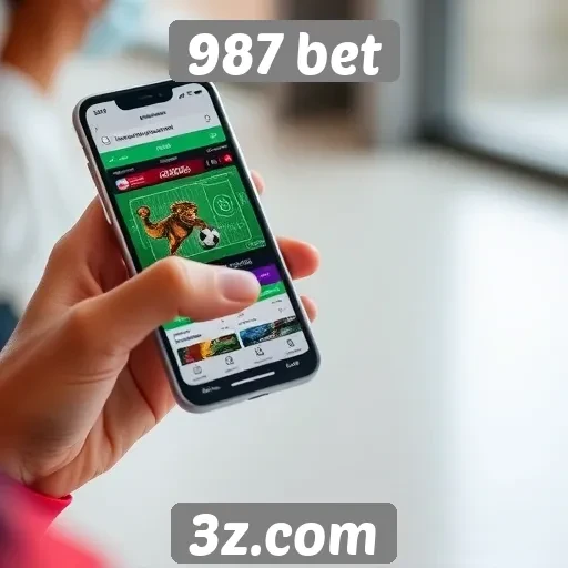 Experiência do usuário em dispositivos móveis no 987 bet