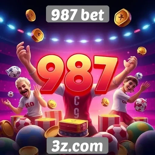 Variedade de jogos e apostas disponíveis no 987 bet